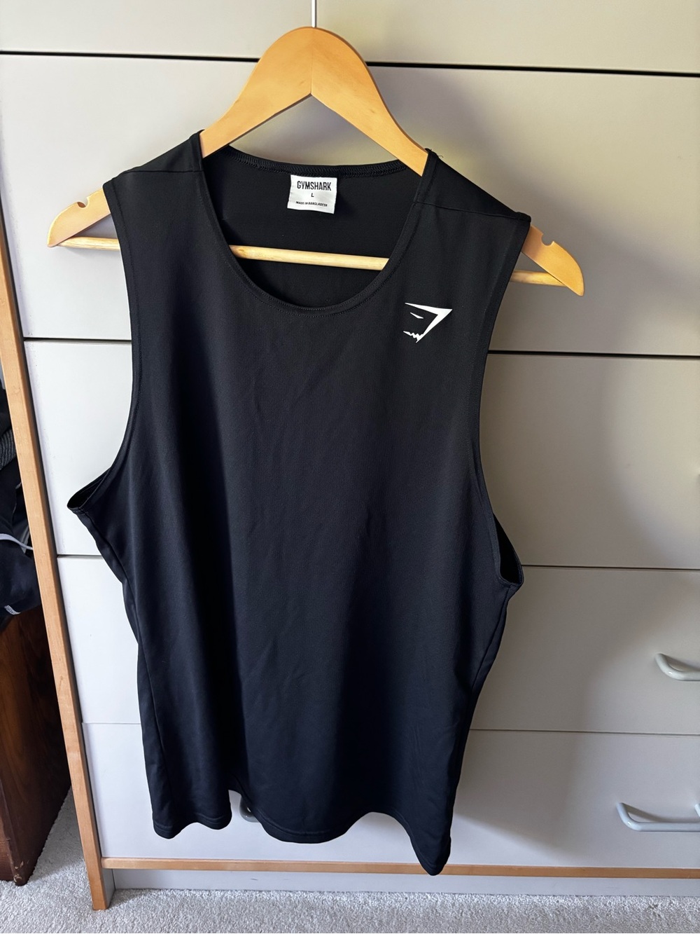 Gymshark Black Men’s Muscle Tank
